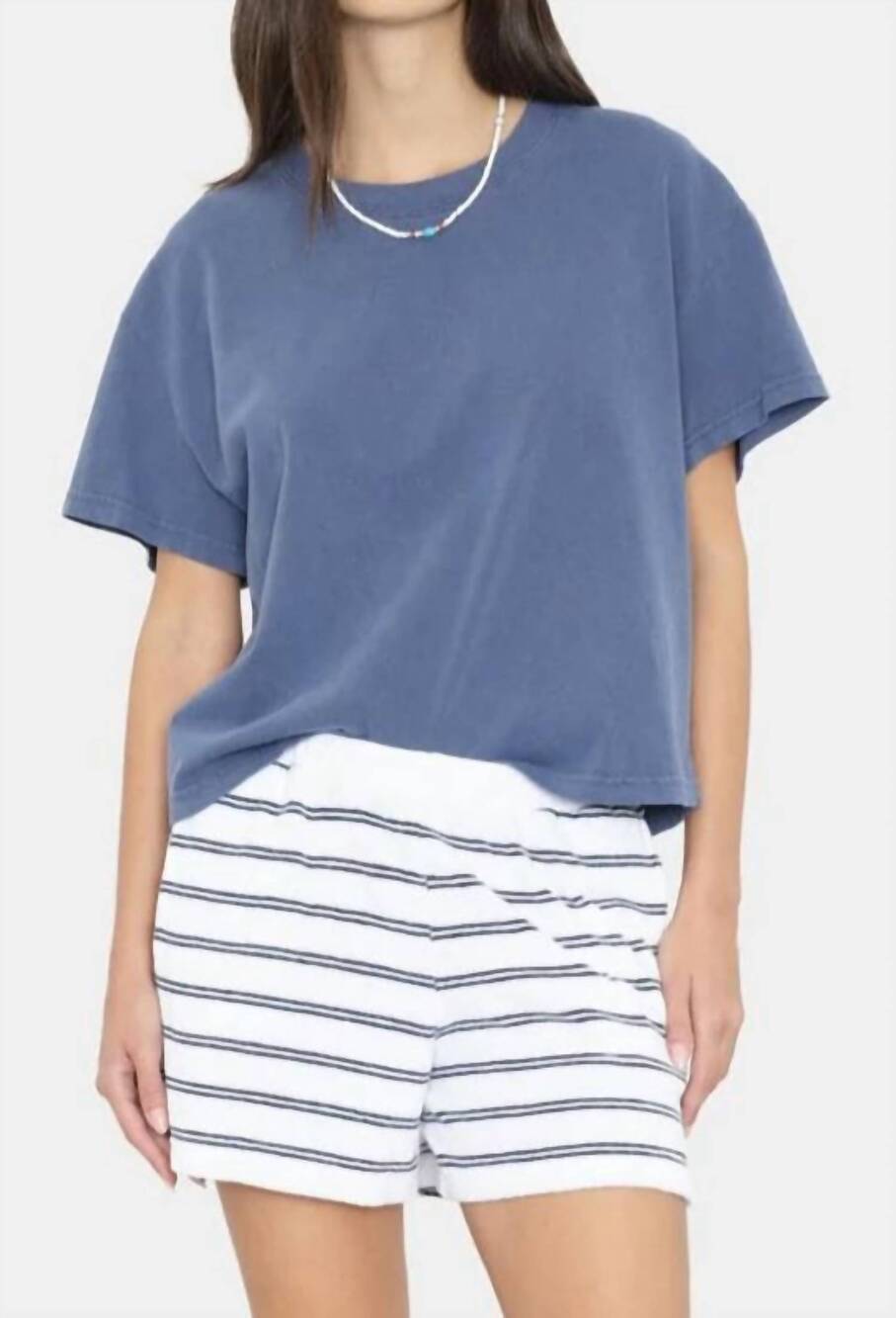NEW XIRENA shayden sweatshort in cloud white